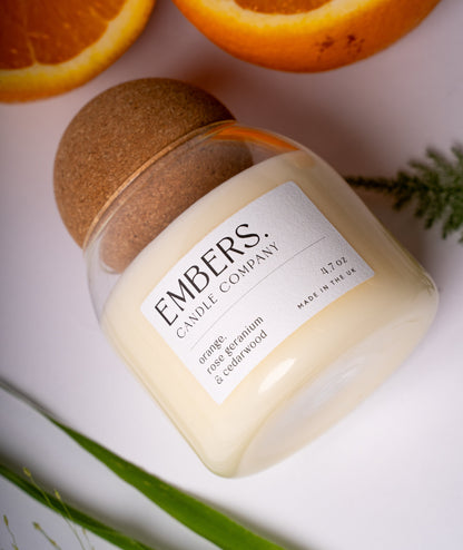 orange, rosewood & cedarwood