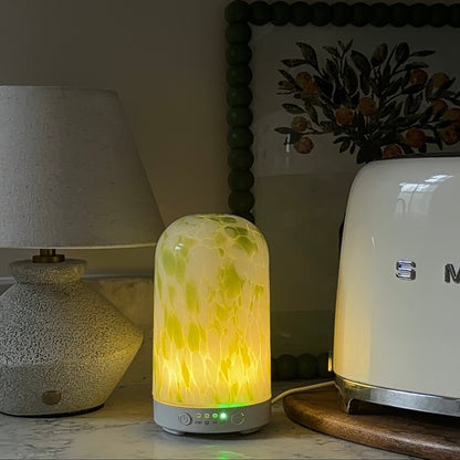 Green torte electric wellness diffuser & essential oil blend