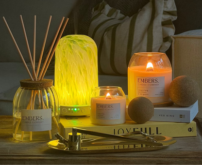 Green torte electric wellness diffuser & essential oil blend