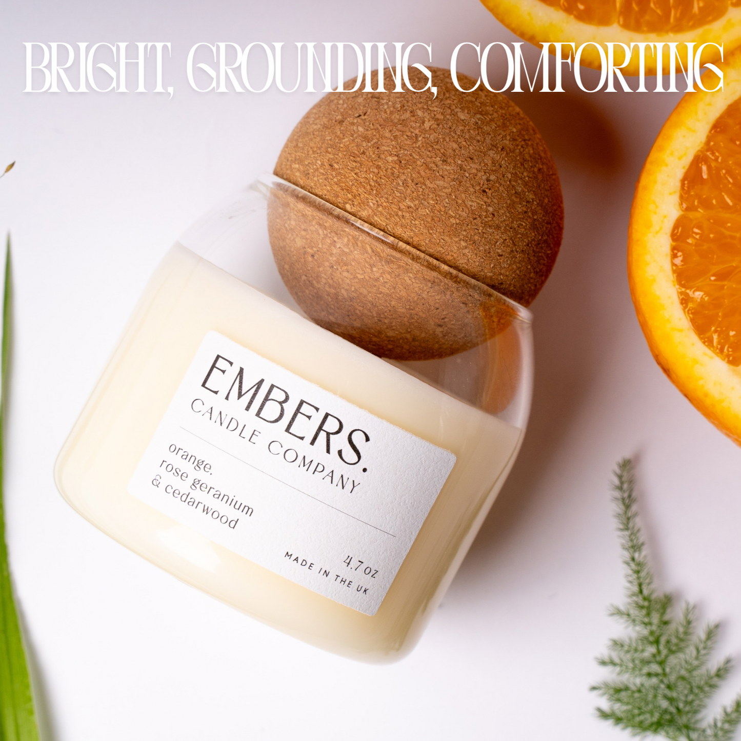 Orange, Rose Geranium & Cedarwood
